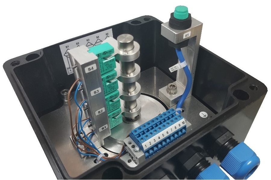 Rauter SensorBoxes Germany with limit switch boxes, valve limit switch for valve automation